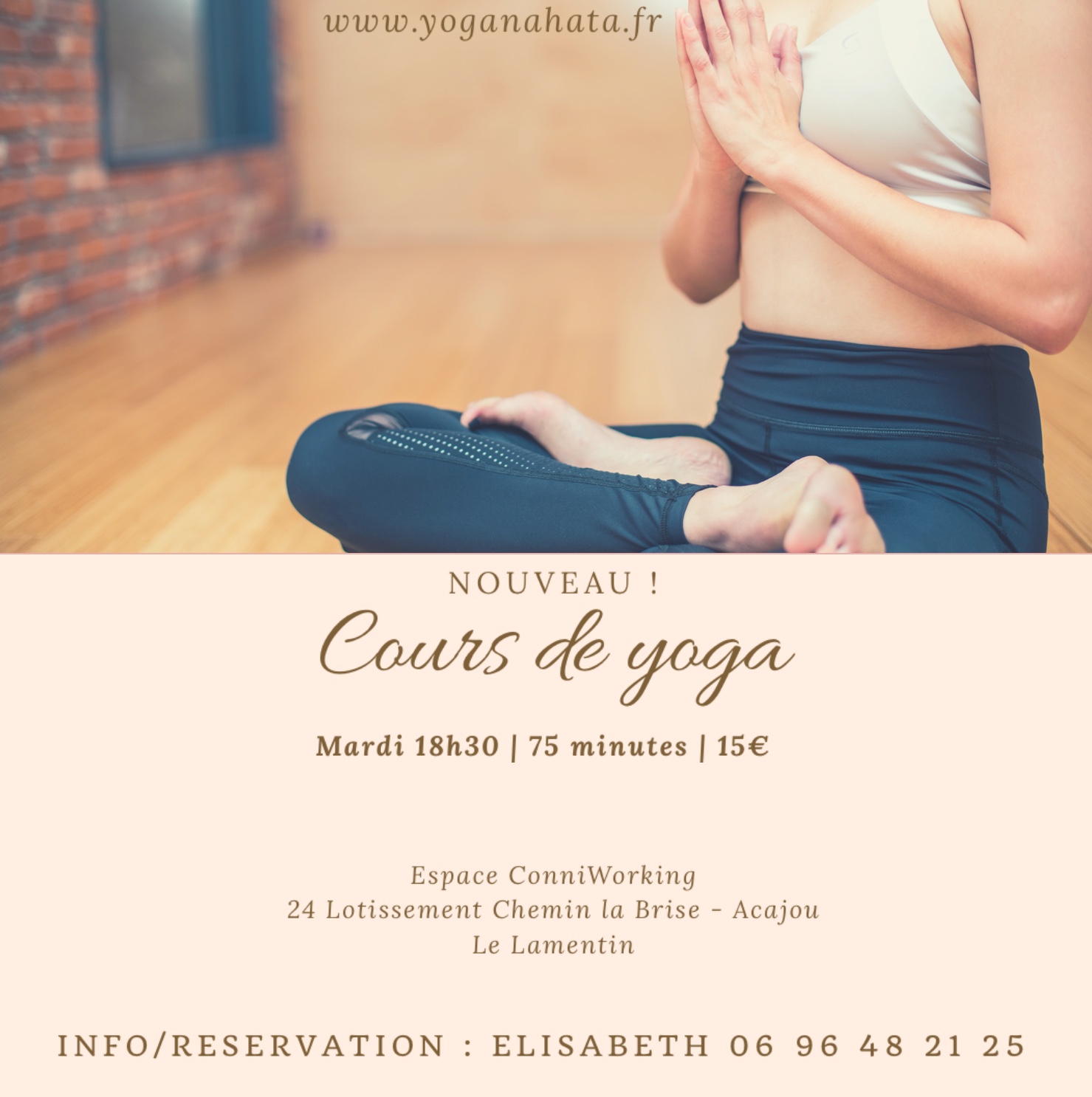 Image lieu des cours de yoga